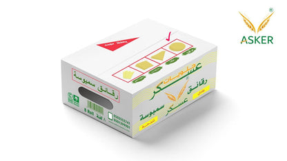 ورق مرقوق طازج من أسكر سويتس