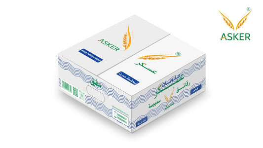 ورق مطبق طازج من أسكر سويتس